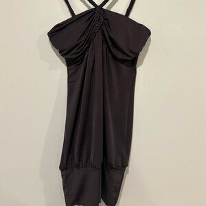 Deep Grey Halter Top - Size S